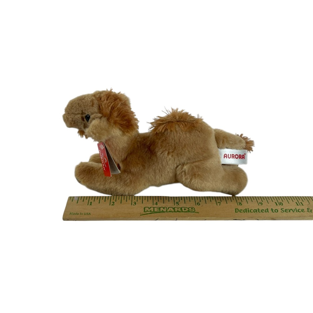 Aurora Mini Camel Plush 8" Stuffed Toy Lovey - Picture 3 of 4